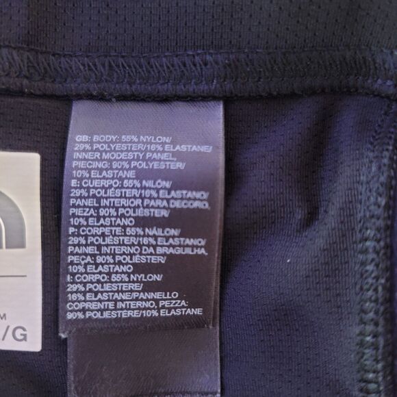 The North Face Mens Running Tights L Black VaporWick  Zipper Pocket Reflective - Picture 12 of 15